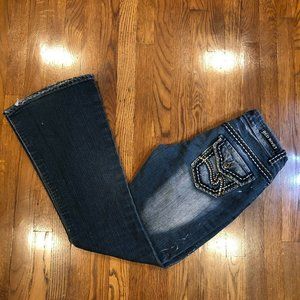 Red Rivet Jeans Sz 7 Womens Casual Modern Denim Pants READ DESCRIPTION